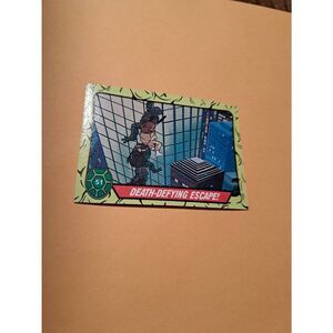1989 Topps TMNT Trading Card 51 Teenage Mutant Ninja Turtles